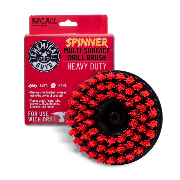 Spinner Carpet Drill Brush, Heavy Duty