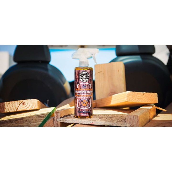 Morning Wood Sophisticated Sandalwood Scent Premium Air Freshener and Odor Eliminator 0,473l Morning Wood Sophisticated Sandalwood Scent Premium Air Freshener and Odor Eliminator 0,473l