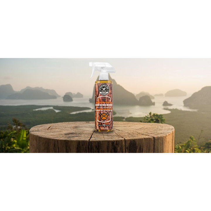 Morning Wood Sophisticated Sandalwood Scent Premium Air Freshener and Odor Eliminator 0,473l Morning Wood Sophisticated Sandalwood Scent Premium Air Freshener and Odor Eliminator 0,473l