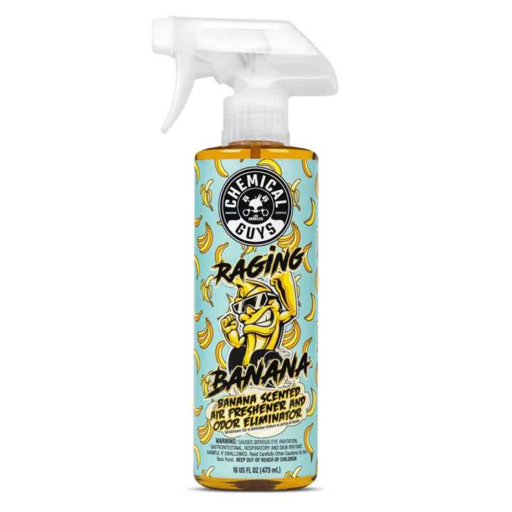 Osviežovač vzduchu s vôňou banánu Chemical Guys Raging Banan (473ml)