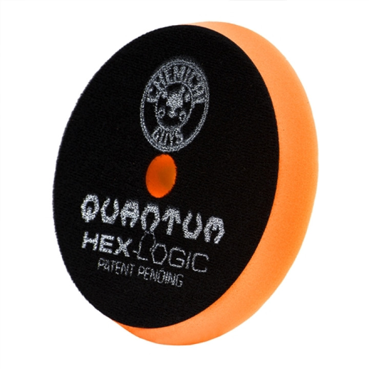 Hex-Logic Quantum Medium-Heavy Cutting Pad, Orange 5.5 Inch Hex-Logic Quantum Medium-Heavy Cutting Pad, Orange 5.5 Inch