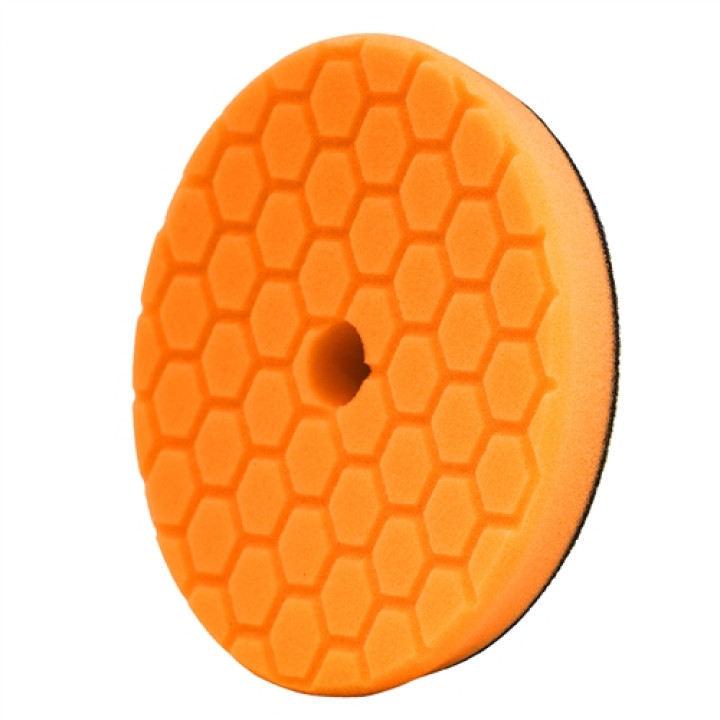 Hex-Logic Quantum Medium-Heavy Cutting Pad, Orange 5.5 Inch Hex-Logic Quantum Medium-Heavy Cutting Pad, Orange 5.5 Inch