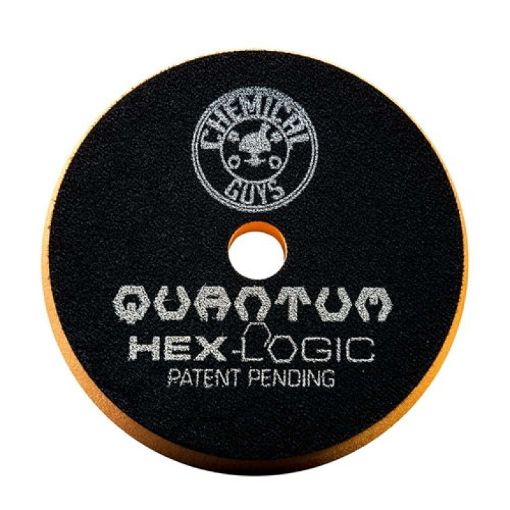 Hex-Logic Quantum Medium-Heavy Cutting Pad, Orange 5.5 Inch Hex-Logic Quantum Medium-Heavy Cutting Pad, Orange 5.5 Inch