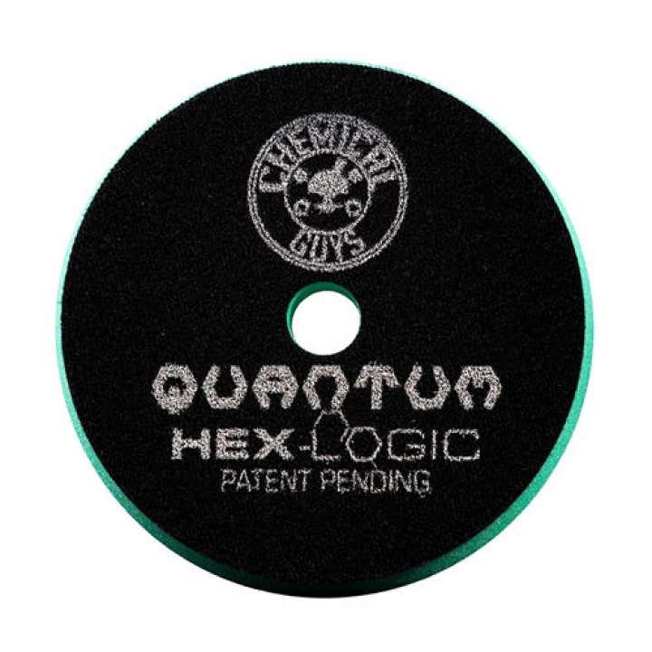 Hex-Logic Quantum Medium-Heavy Cutting Pad, Green 6.5 Inch Hex-Logic Quantum Medium-Heavy Cutting Pad, Green 6.5 Inch
