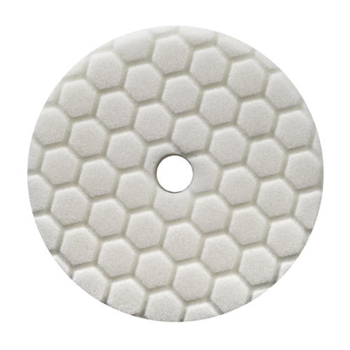 Hex-Logic Quantum Light-Medium Polishing Pad, White 6.5 Inch