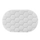 HEX-LOGIC POLISHING HAND APPLICATOR PAD WHITE