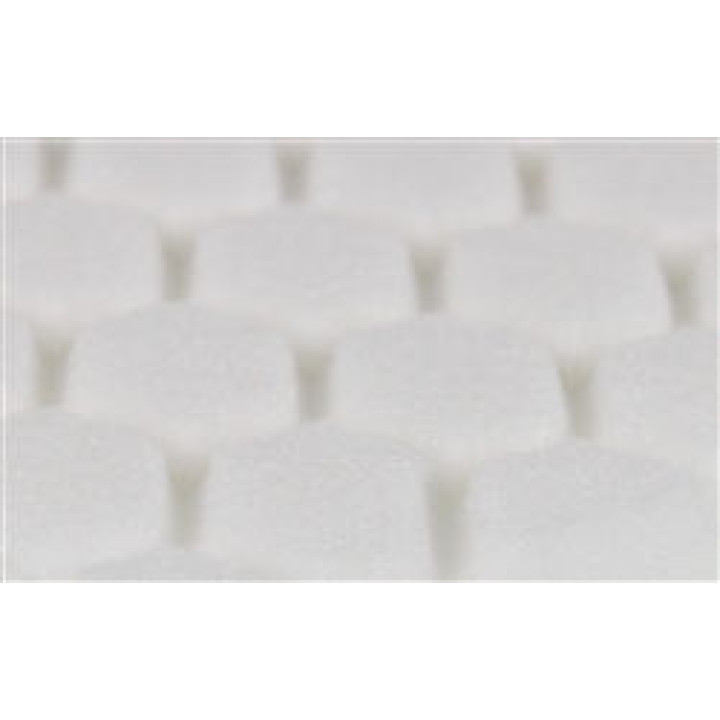 HEX-LOGIC POLISHING HAND APPLICATOR PAD WHITE HEX-LOGIC POLISHING HAND APPLICATOR PAD WHITE