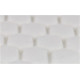 HEX-LOGIC POLISHING HAND APPLICATOR PAD WHITE