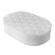 HEX-LOGIC POLISHING HAND APPLICATOR PAD WHITE