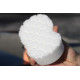 HEX-LOGIC POLISHING HAND APPLICATOR PAD WHITE