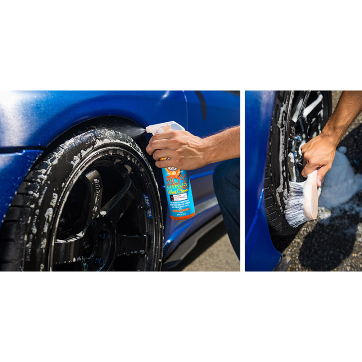 Čistič na kolesá a ráfiky Sticky Citrus Gel Wheel and Rim Cleaner 0,473l Čistič na kolesá a ráfiky Sticky Citrus Gel Wheel and Rim Cleaner 0,473l