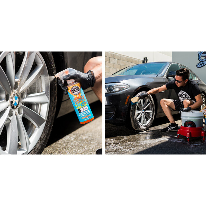 Čistič na kolesá a ráfiky Sticky Citrus Gel Wheel and Rim Cleaner 0,473l Čistič na kolesá a ráfiky Sticky Citrus Gel Wheel and Rim Cleaner 0,473l