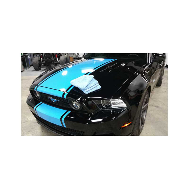 Happy Ending Edgeless Microfiber Towel, Blue