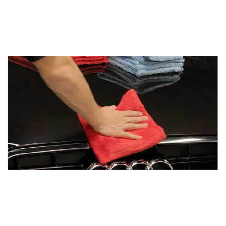 Happy Ending Edgeless Microfiber Towel, Red Happy Ending Edgeless Microfiber Towel, Red