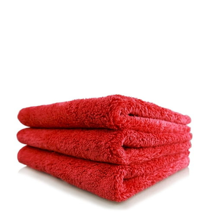 Happy Ending Edgeless Microfiber Towel, Red