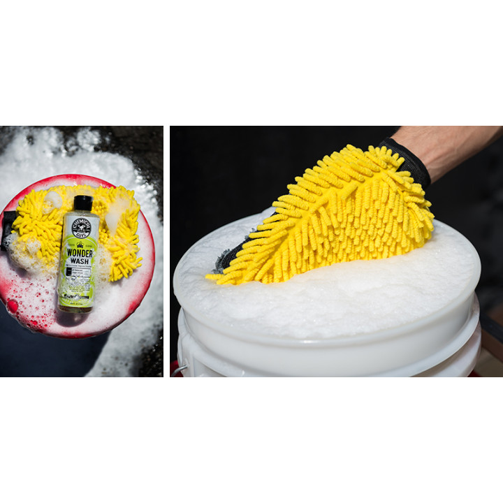 Three - Way Premium Wash Mitt Three - Way Premium Wash Mitt