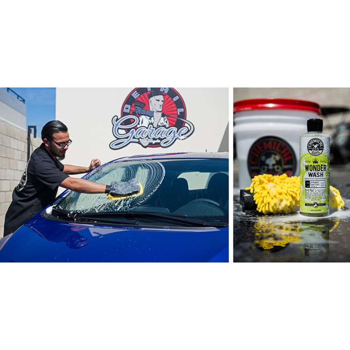Three - Way Premium Wash Mitt Three - Way Premium Wash Mitt