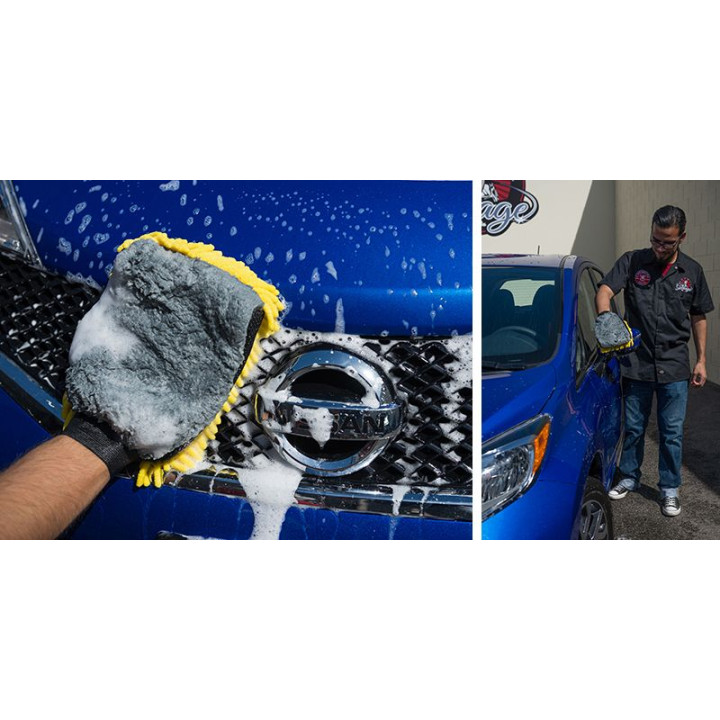 Three - Way Premium Wash Mitt Three - Way Premium Wash Mitt