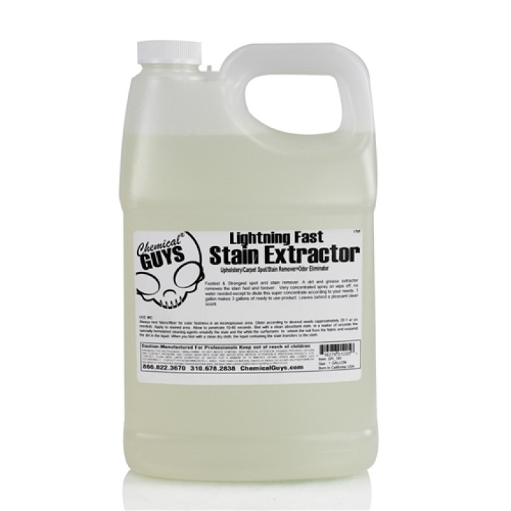 LIGHTNING FAST CARPET AND UPHOLSTERY STAIN EXTRACTOR 3,8l LIGHTNING FAST CARPET AND UPHOLSTERY STAIN EXTRACTOR 3,8l