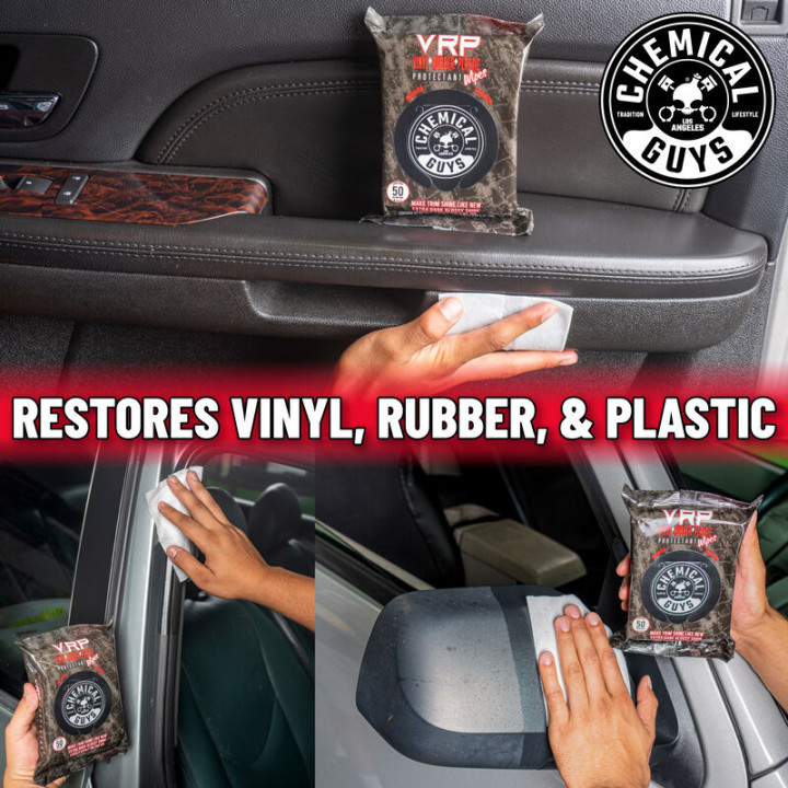 VRP Vinyl, Rubber, Plastic Shine & Protectant Wipes (50 ks) VRP Vinyl, Rubber, Plastic Shine & Protectant Wipes (50 ks)