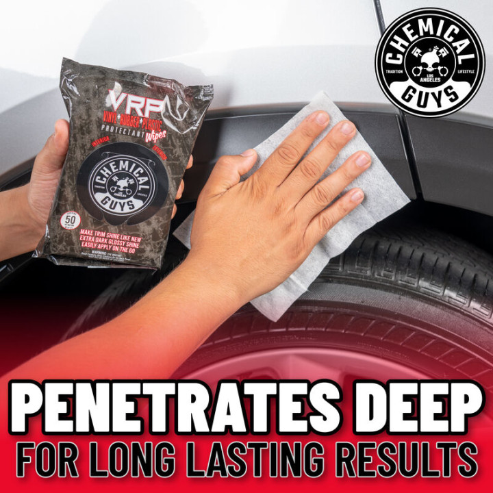 VRP Vinyl, Rubber, Plastic Shine & Protectant Wipes (50 ks) VRP Vinyl, Rubber, Plastic Shine & Protectant Wipes (50 ks)