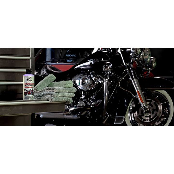 Moto Metal Polish Cleaner, Polish and Protectant for Motorcycles 0,473l Moto Metal Polish Cleaner, Polish and Protectant for Motorcycles 0,473l