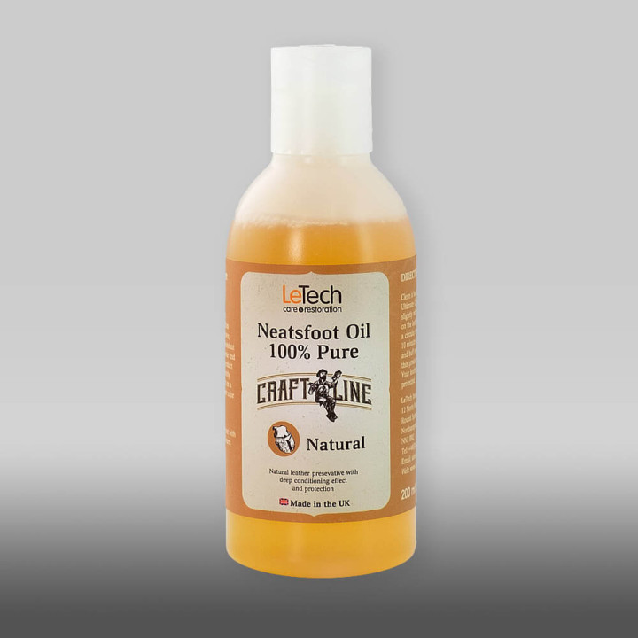 LeTech Neatsfoot Oil 100% Pure Natural 200 ml