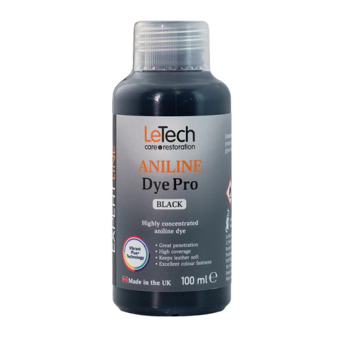 LeTech Leather Aniline Dye (Black) 100 ml