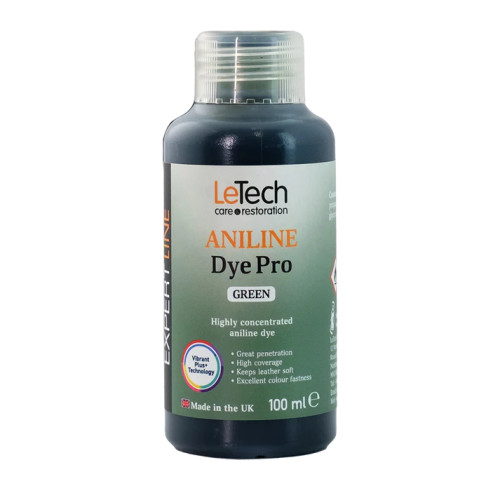 LeTech Leather Aniline Dye (Green) 100 ml