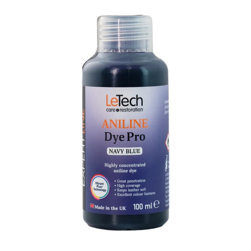 LeTech Leather Aniline Dye (Navy Blue) 100 ml