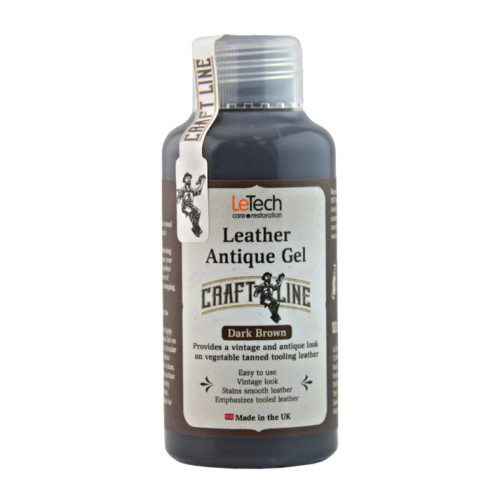 LeTech Leather Antique Gel (Dark Brown) 100 ml