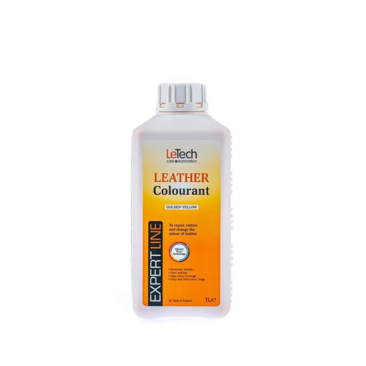 LeTech Leather Colourant (Golden Yellow) 1000 ml