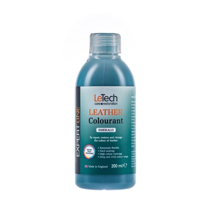 LeTech Leather Colourant (Emerald) 200 ml