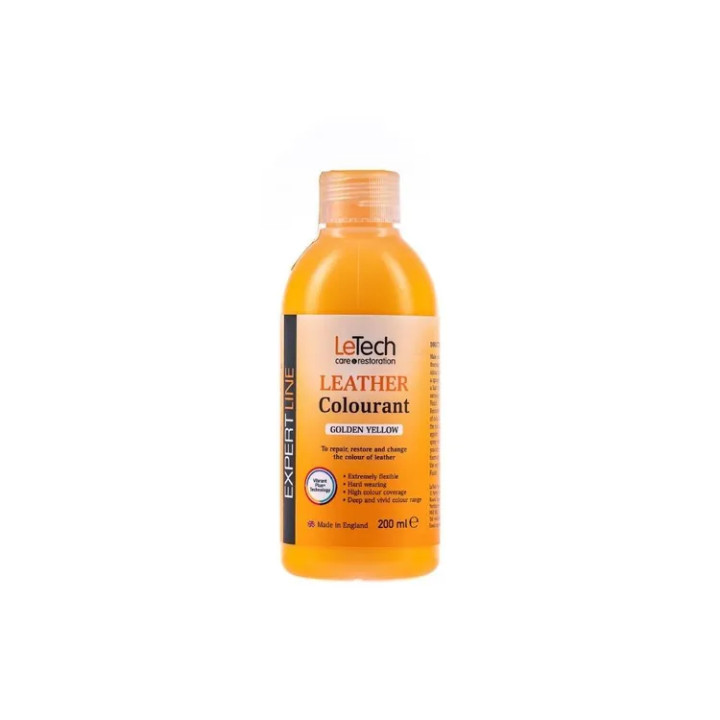 LeTech Leather Colourant (Golden Yellow) 200 ml