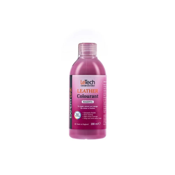 LeTech Leather Colourant (Magenta) 200 ml