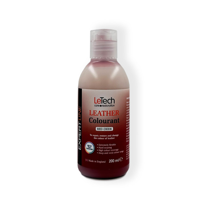 LeTech Leather Colourant (Red Oxide) 200 ml