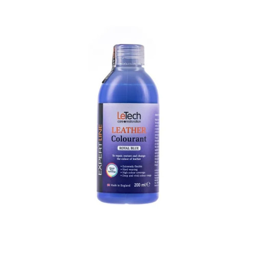 LeTech Leather Colourant (Royal Blue) 200 ml