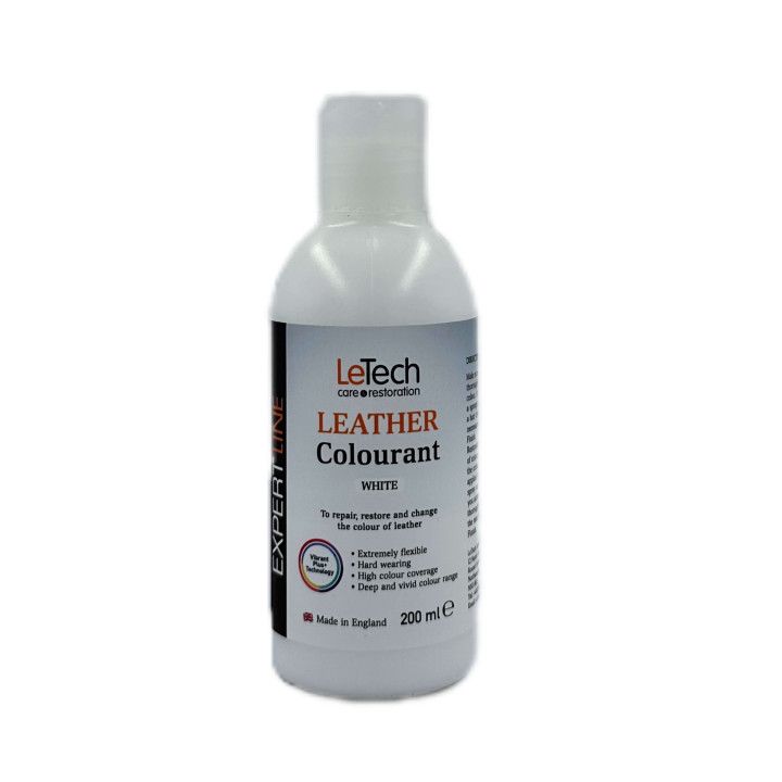 LeTech Leather Colourant (White) 200 ml