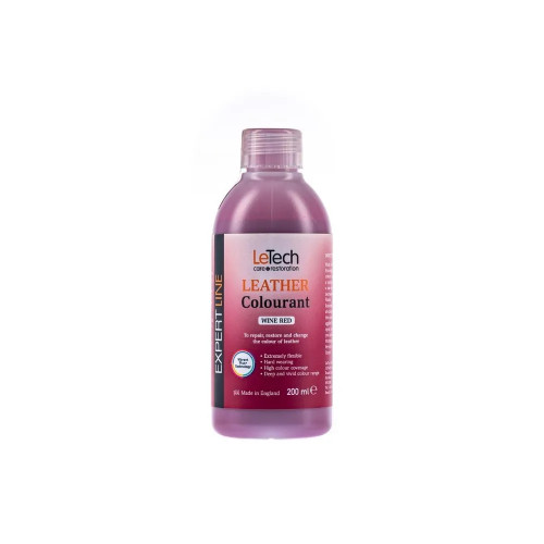 LeTech Leather Colourant (Wine Red) 200 ml