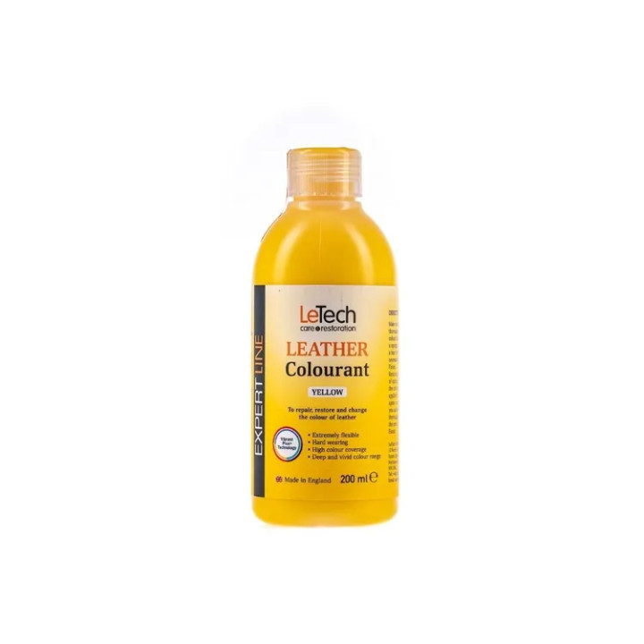 LeTech Leather Colourant (Yellow) 200 ml