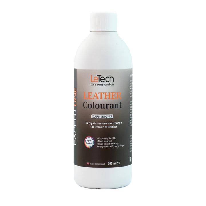 LeTech Leather Colourant (Dark Brown) 500 ml