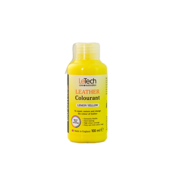 LeTech Leather Colourant (Lemon Yellow) 100 ml