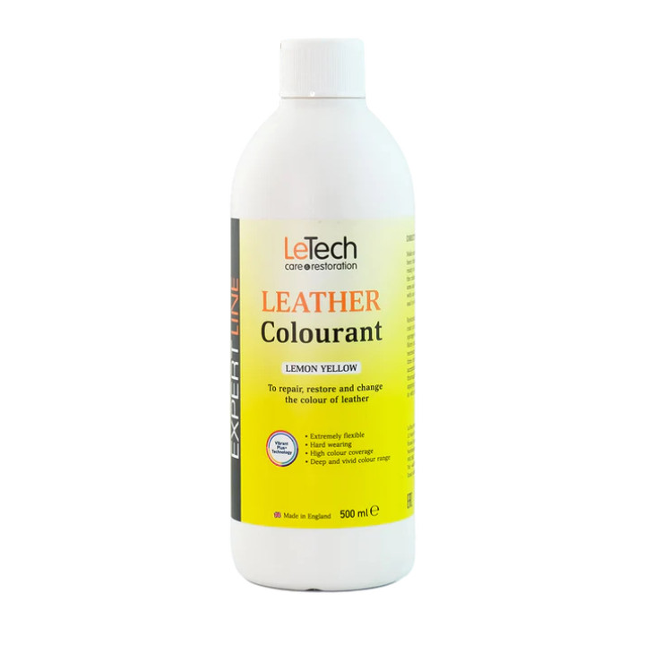 LeTech Leather Colourant (Lemon Yellow) 500 ml