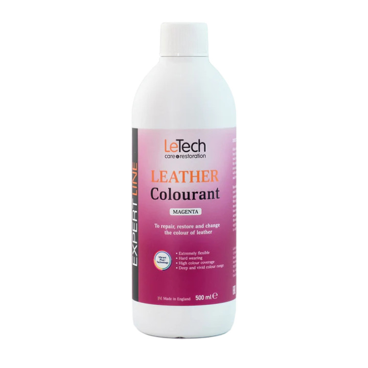 LeTech Leather Colourant (Magenta) 500 ml