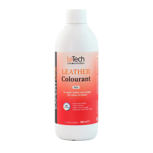 LeTech Leather Colourant (Red) 500 ml