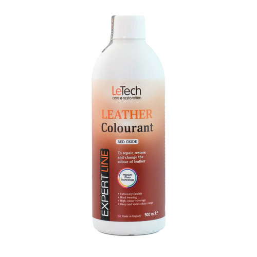 LeTech Leather Colourant (Red Oxide) 500 ml