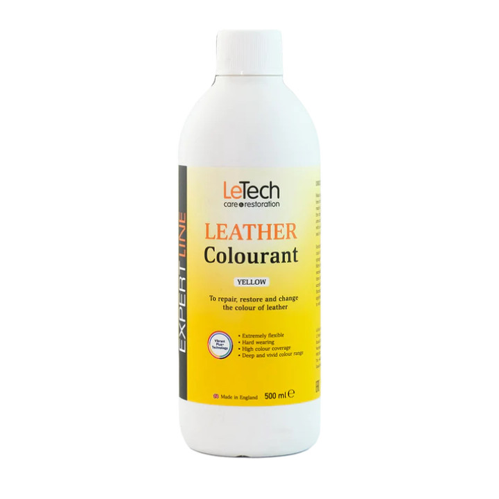 LeTech Leather Colourant (Yellow) 500 ml