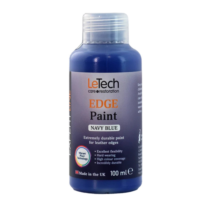 LeTech Leather Edge Paint (Navy Blue) 100 ml