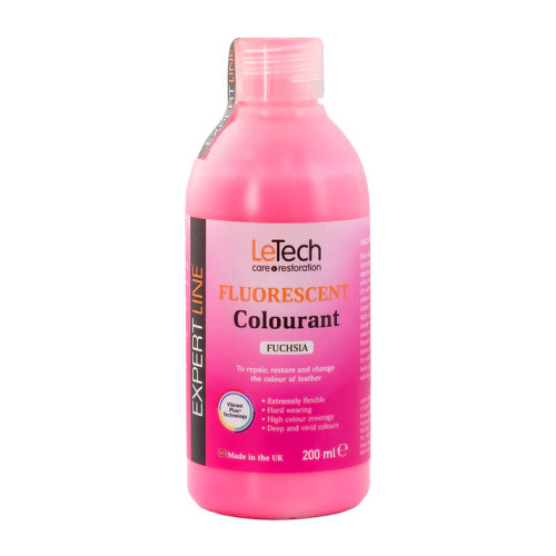 LeTech Leather Fluor Colourant (Fuchsia) 200 ml