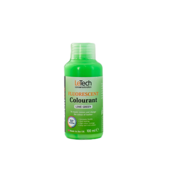 LeTech Leather Fluorescent Colourant (Lime Green) 100 ml LeTech Leather Fluorescent Colourant (Lime Green) 100 ml